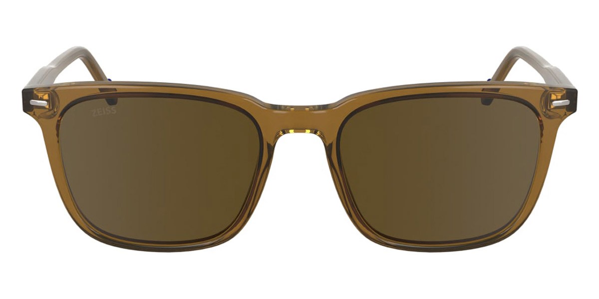 Солнцезащитные очки Zeiss ZS24545S Мужские прозрачные коричневые 53 мм Новые 100 подлинные 28990₽
