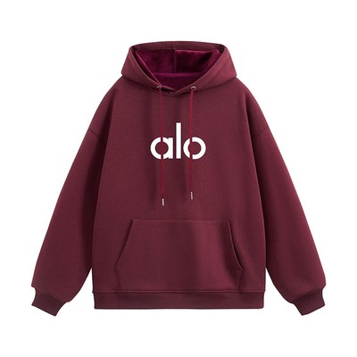 2025 New AIo Yoga Macaron Color Round Neck Hoodie Sweatshirt Casual Couple Tops