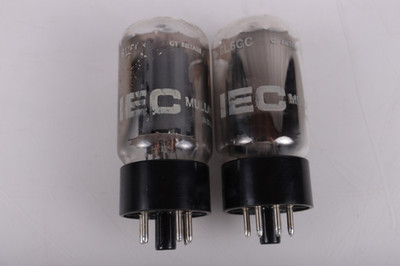 IEC Mullard 6L6 Vacuum Tube Pair== Test Strong!