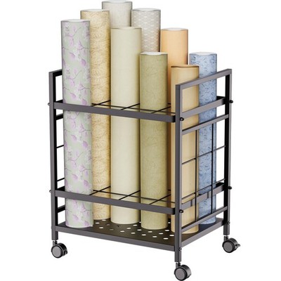 Blueprint Storage Rack, Blueprint Holder with Wheels, Used for Storing Map/Po...