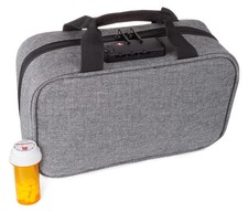 Medication Travel Bag Grey - One Size