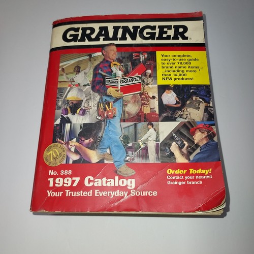 Grainger 1997 Catalog No. 388 Equipment and Supplies 4106 Pages