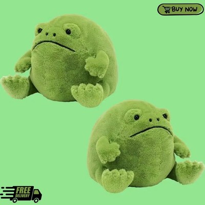 Riicky Rain Frog Plush Toy Super Soft Stuffed Animal Extra Cuddly Gifts For kids