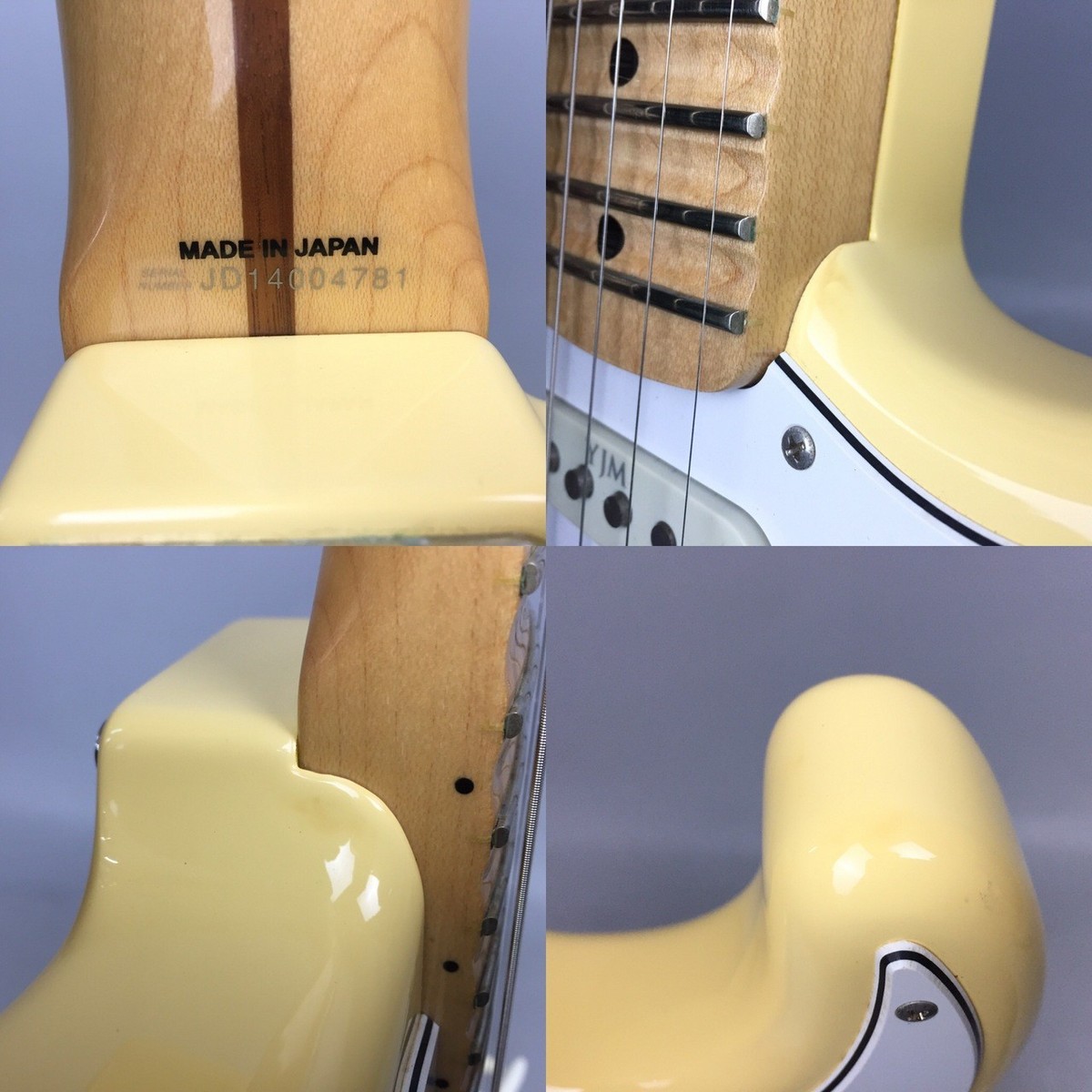 Fender Japan ST-YJM Yngwie Malmsteen Signature Stratocaster YWH