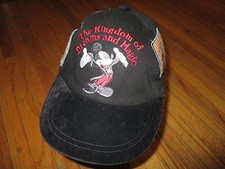 DISNEYLAND TOKYO HAT vtg 90s Baseball Cap Anniversary Patches Walt Disney Japan
