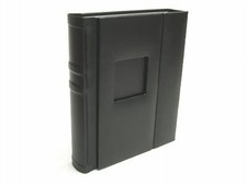 8x10 Black Self Mount Wedding Photo Album - 40 Sides  Engraving Available 