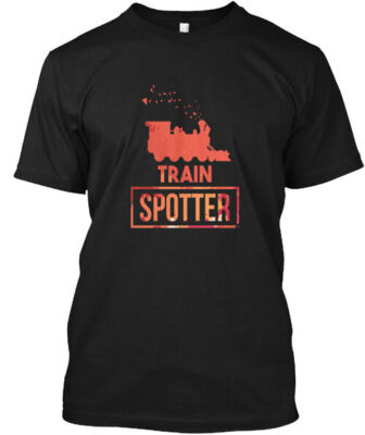 Train Spotter Train Subway T-Shirt Made in the USA Size S to 5XL