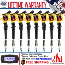 8 Pack Ignition Coil & Spark Plug For Mercury Grand Marquis 4.6L V8 DG508 SP493