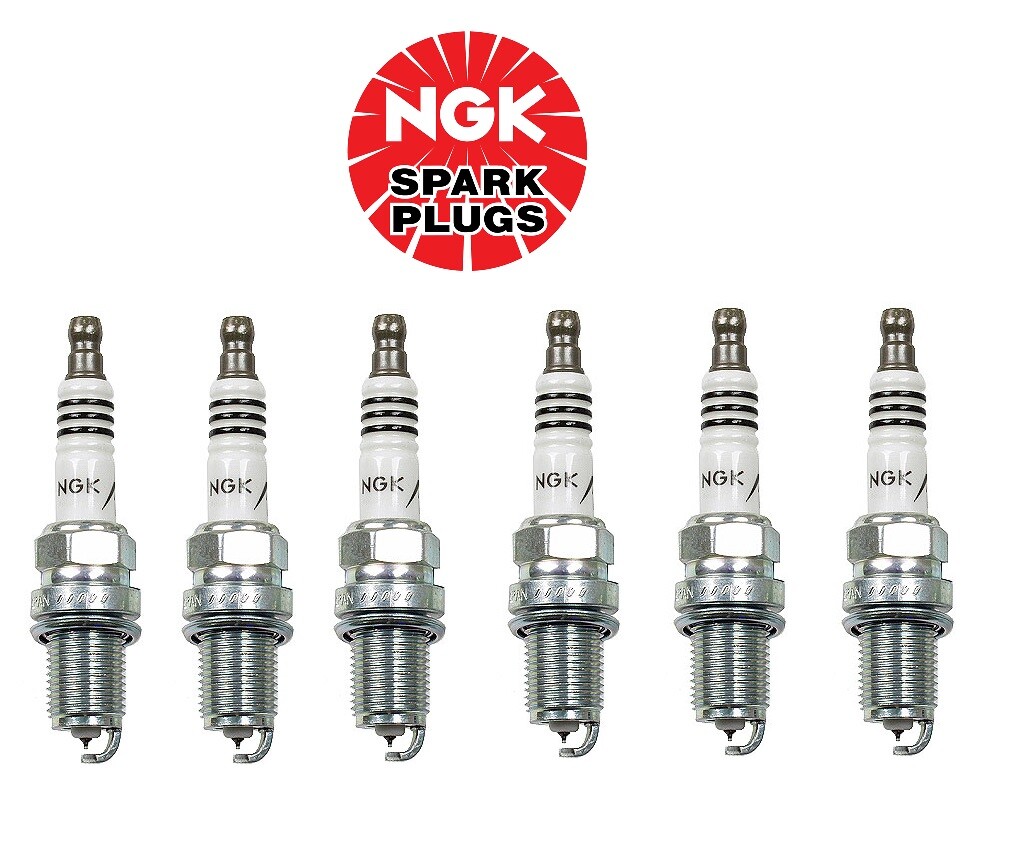 For Set of 6 Spark Plug NGK Iridium IX Resistor 3764 for Audi Isuzu Kia