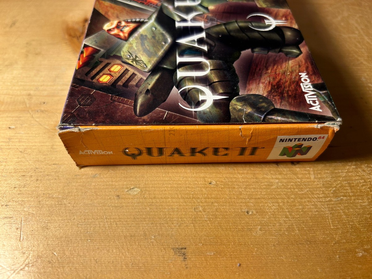 Box Only Quake II 2 Nintendo 64 N64 *BOX ONLY, AUTHENTIC* Ships