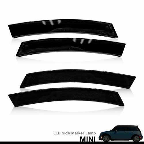 Juego de 4 luces LED laterales delanteras traseras ahumadas para Mini Cooper MKI R50 R53 R52 - Imagen 3 de 12