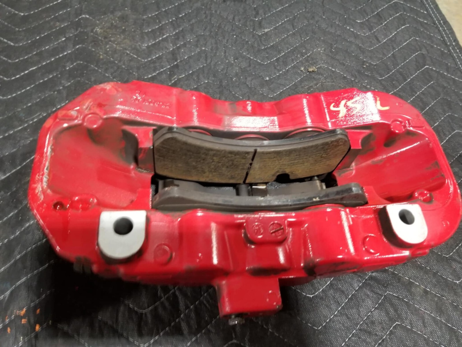 14-21 Maserati Ghibli Quatt Front Brembo Brake Caliper Shoe Carrier Set Oem #85