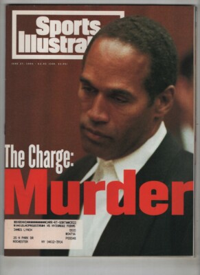 Sports Illustrated O.J. Simpson Jim Brown June 27 1994 031721nonr