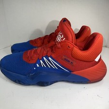 Adidas Mens Marvel X Amazing Spider Man Basketball Shoe Sz 11.5 Red Blue