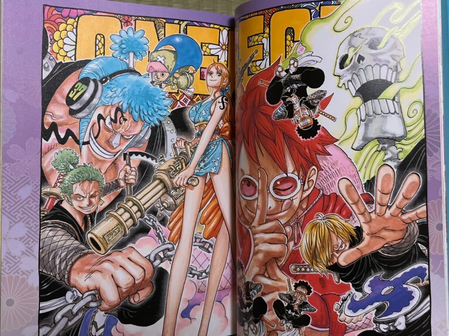 New One Piece Color Walk Dragon Art Book Details Shared - Siliconera