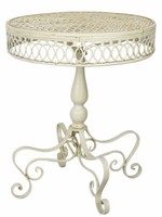 Tisch Blumentisch Teetisch Terrassentisch Kaffeetisch Gartentisch Eisentisch Neu