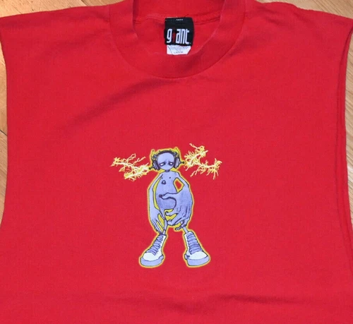 *1990's LIMP BIZKIT* vtg sleeveless concert tour t-shirt (L) 1990s vintage concert t-shirt, vintage, single stitch, B+ condition