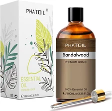Essential Oils Sandalwood Oils - 100% Pure and Natural - Therapeutic Grade Oil