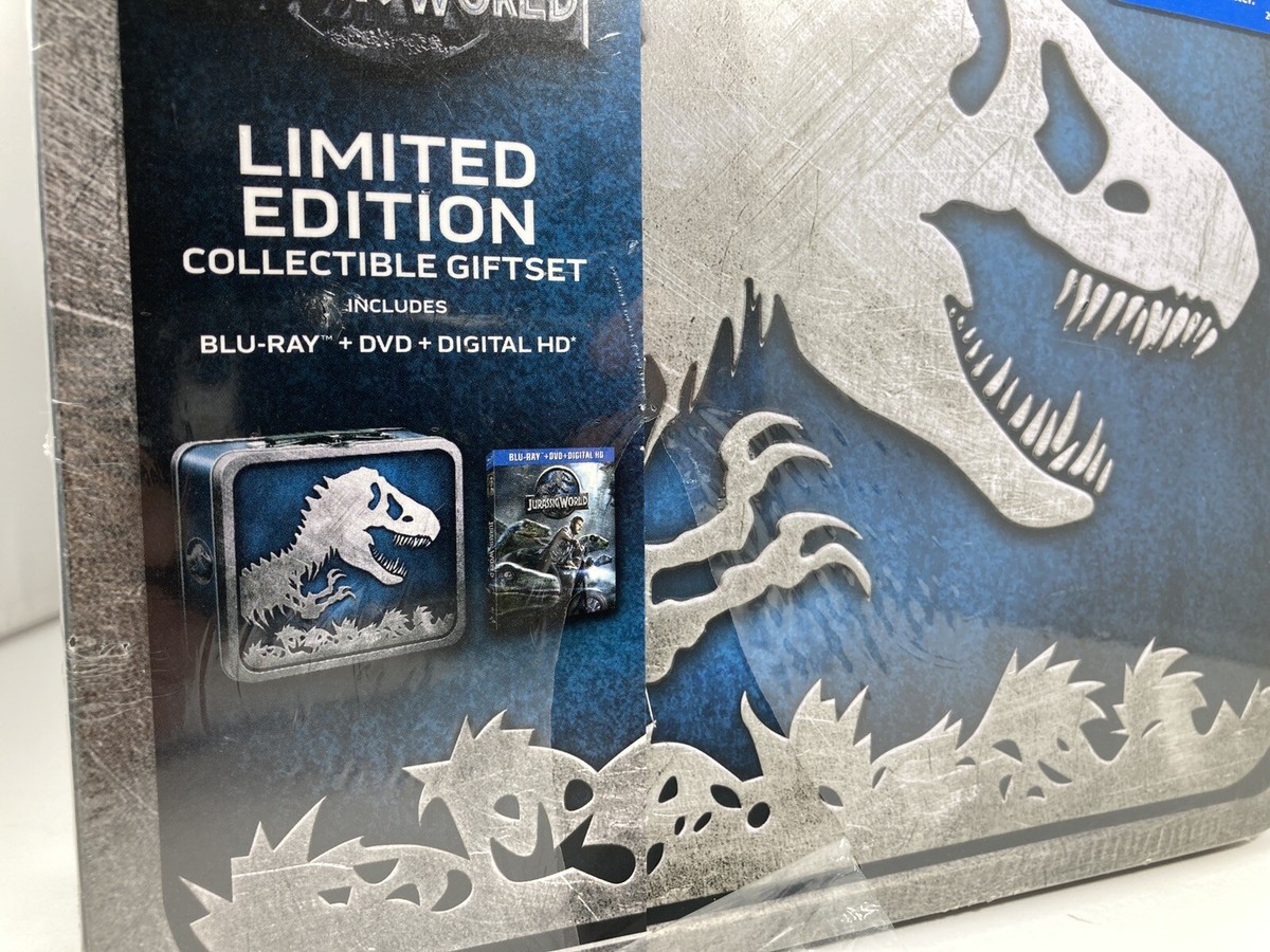 Jurassic World Limited Edition Collectible Gift Set BLURAY
