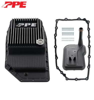 #ad PPE Heavy Duty Brushed Aluminum Transmission Pan For 07 23 GMC Chevy with 6L90 $349.99