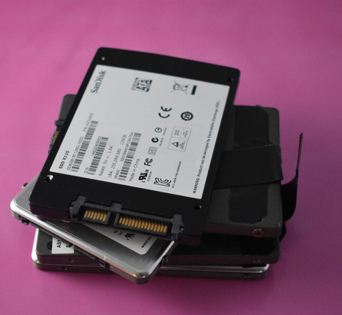128GB SSD Festplatte Sata 2,5" Gebraucht Markenhersteller Samsung,Micron etc