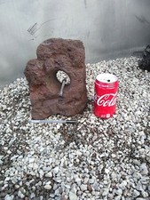 aquarium tank decoration breeding cave den rock swim hole fish reptile snake