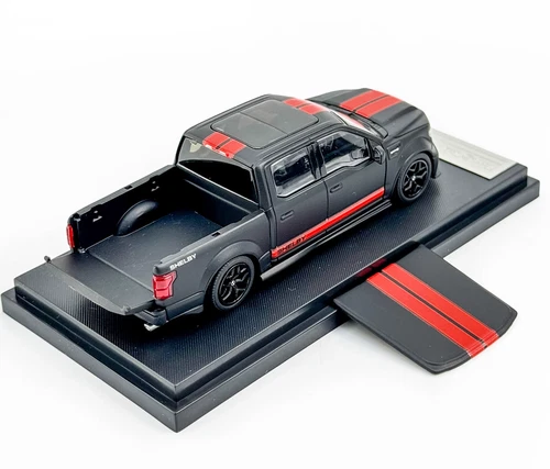Lustiger 1:64 F-150 Shelby Pickup Truck Sport Muscle Modell Diecast Metall Auto - Bild 22 von 33