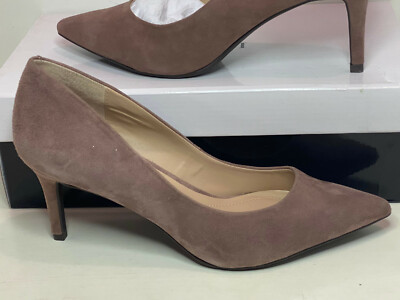 Alfani Jeules faux Suede Heels Classic Pumps Sand SD Women's