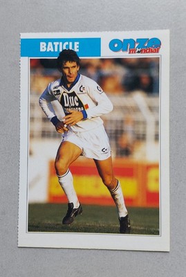 FICHE ONZE MONDIAL card LAURENT BLANC Rookie MHSC FRANCE Montpellier football EUR 6,99 - FR