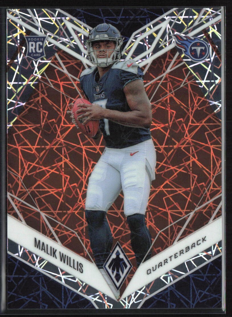 2022 Panini Phoenix #103 Malik Willis Rookie Orange Laser /75 Titans