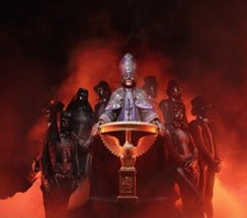 Ghost: Skeleta 4 in x 4 in custom made ceramic coaster