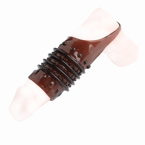 Male Cock-Girth-Enlarger-Enhancer-Big Penis-Extension-Extender-Sheath-Sleeve Men - Picture 19 of 44