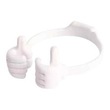 US SHIPPING - Thumb Stand Universal Phone Holder Phone Mount Stand, White