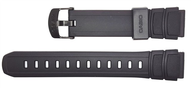 Casio Wrist Watch Band Resin Black 18mm Hda-600 Hda-600b | Acquisti Online  su eBay