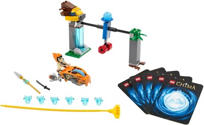 LEGO Legends of Chima 70102 CHI Waterfall 100% Complete w/ Manual, Cards & Fig