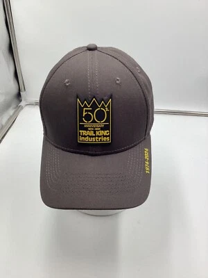 Trail King Industries 1974-2024 Gray Snapback Cotton Canvas Baseball Cap H3 - Image 1 of 4