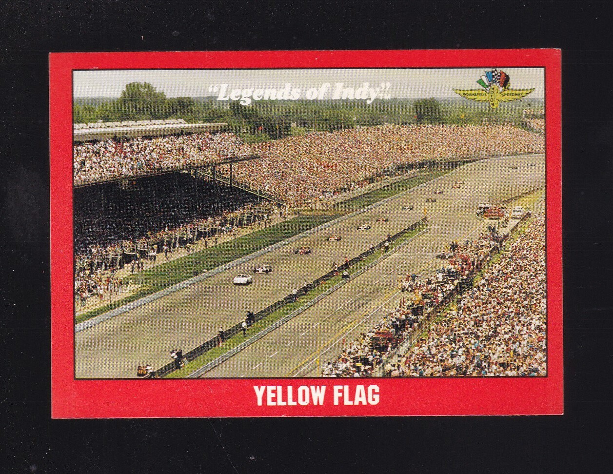 1992 Collegiate Collection Legends of Indy Yellow Flag #65