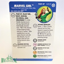 Heroclix X-Men: House of X set Marvel Girl 020.01 Team-Up Card 