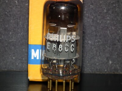 E88CC 6922 Philips Heerlen Holland Premium ECC88 6DJ8 Tested NOS 7LH Delta8D1