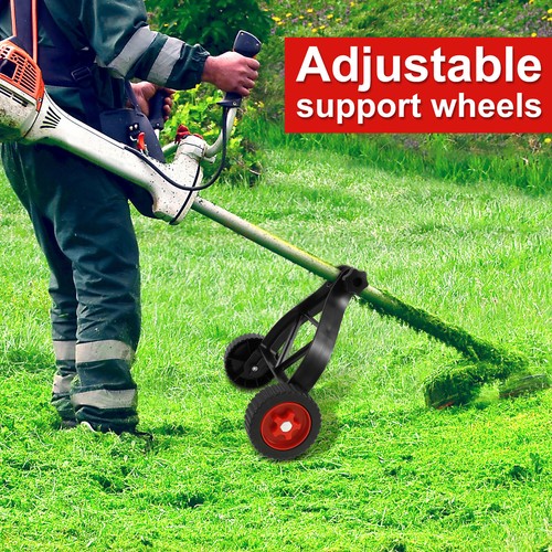 Weed Trimmer Support Wheel Adjustable Lawn Mower Auxiliary Wheels -(C - Picture 8 of 14