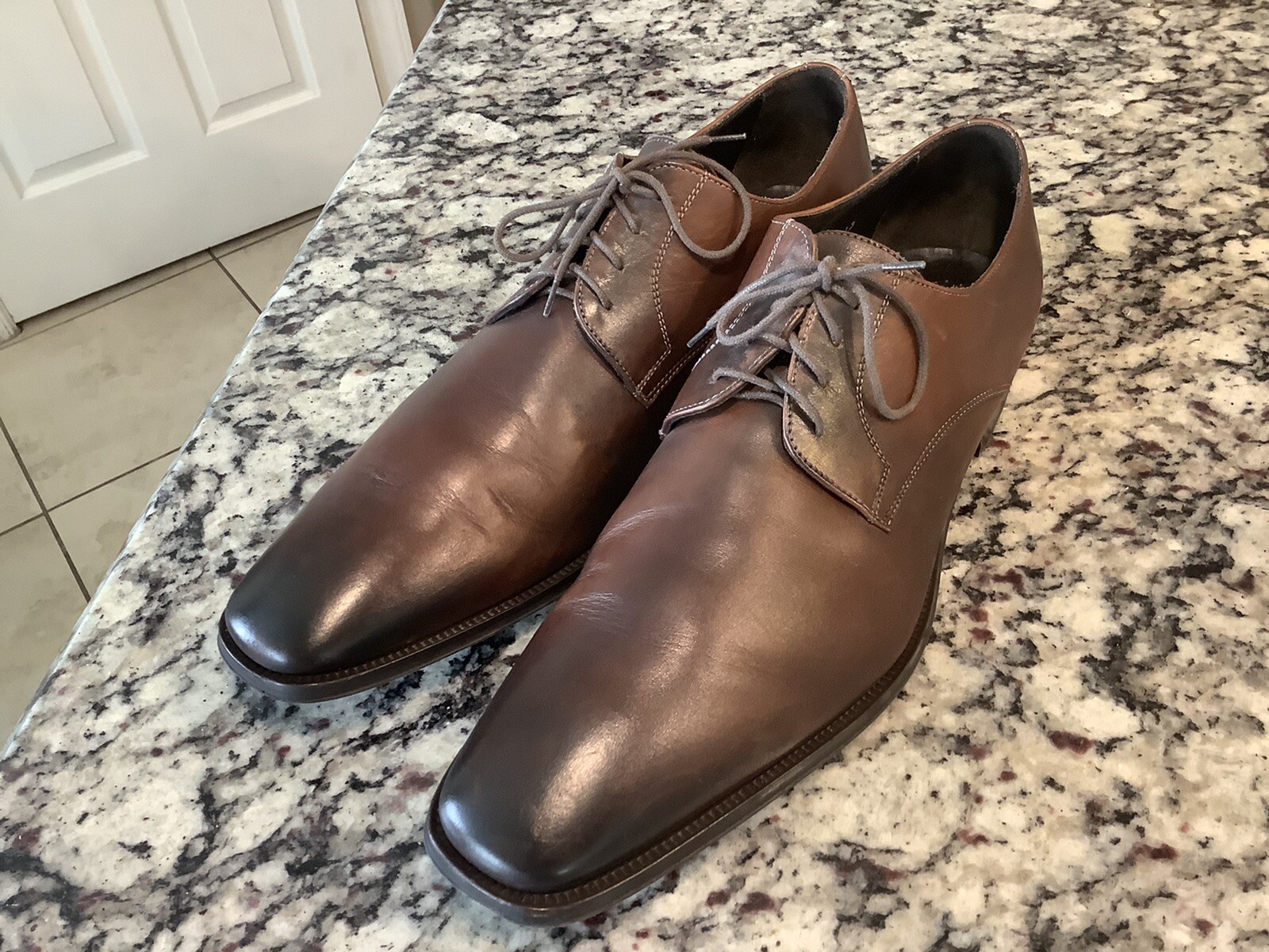 adam derrick mens shoes size 13 brown 