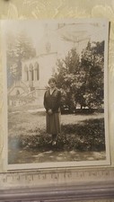 FOTO  ritratto donna  abiti anni '30 old photo SP1938 ^