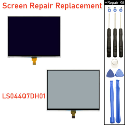 For SHARP Monochrome 4.4 INCH 320*240 LS044Q7DH01 LCD Display Screen Replacement
