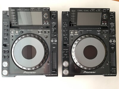 PAIR Pioneer CDJ 2000 Nexus NXS Pro Audio DJ Multi Players Excellent Condition