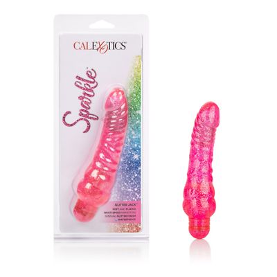 Sparkle Glitter Jack Pink, Adult Female Kinky Foreplay G-Spot Vibrator Sex  Toy | eBay
