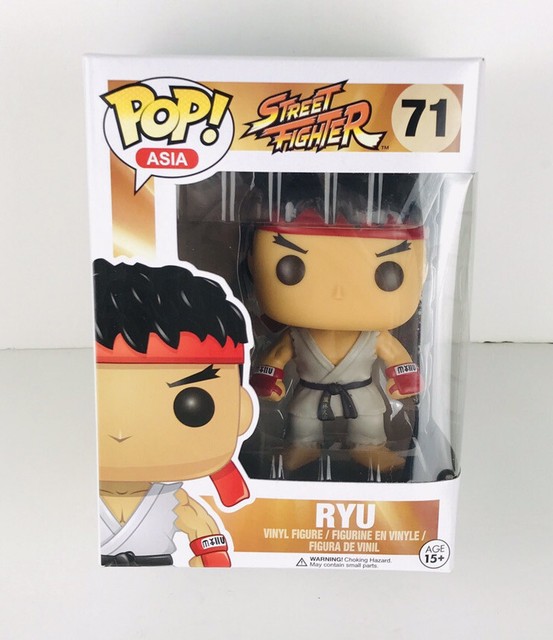 Funko Pop! Asia Street Fighter 2016 RYU #71 Vinyl Figure NIB Vaulted | eBay