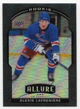 20/21 UPPER DECK ALLURE BLACK RAINBOW PARALLEL Hockey (#1-100) U-Pick From List