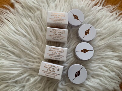 4 Charlotte Tilbury Charlotte's Magic Water Cream tTravel Size 7 ml/e set of 4