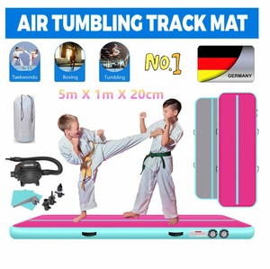 10ft Inflatable Air Track Tumbling Mat pump Floor Yoga