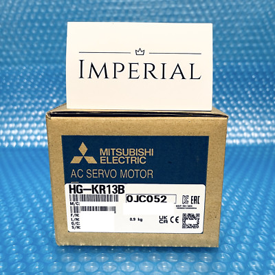 Mitsubishi HG-KR13B AC brushless rotary servo motor with straight shaft New JP